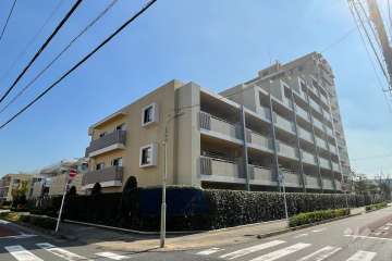 リビオ新蒲田の外観（北西側から）