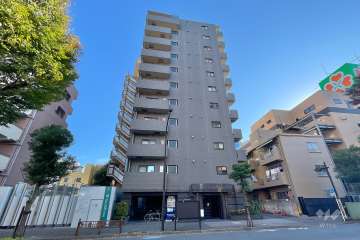 ルーブル蒲田伍番館の外観（北東側から）