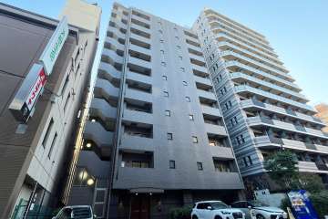 ルーブル蒲田弐番館の外観(北東側から)