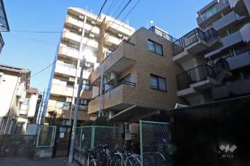 ライオンズマンション蒲田第2の外観（南側から）