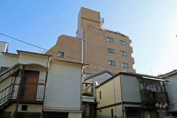 ライオンズマンション蒲田第2の外観（西側から）