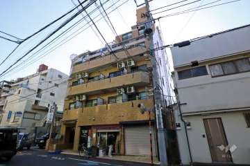 ライオンズマンション蒲田第2の外観（北西側から）