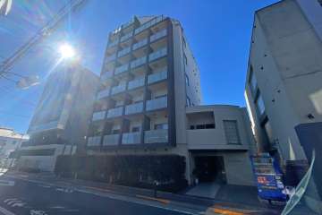 メイクスデザイン蒲田ウエストの外観（北東側から）