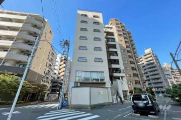 ルナハイツ蒲田の外観（東側から）