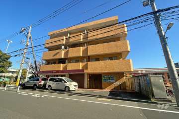 クレードル池上の外観（南西側から）