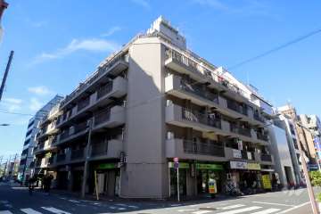 シャトレー西蒲田の外観(南東側から)