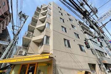 蒲田ビューハイツの外観（南東側から）