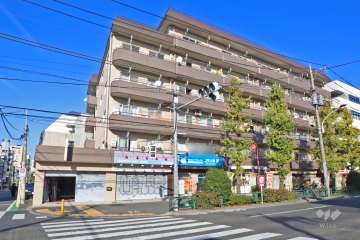 西蒲田パーソナルハウスの外観(南西側から)