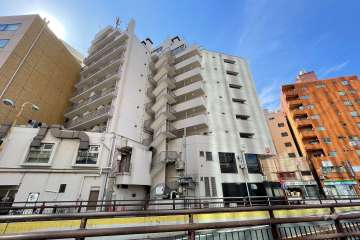 カーサ蒲田の外観（北東側から）