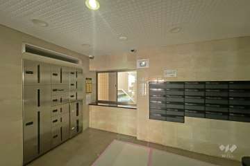 共用ポストと宅配ボックス