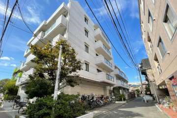 藤和西蒲田コープの外観（東側から）　　