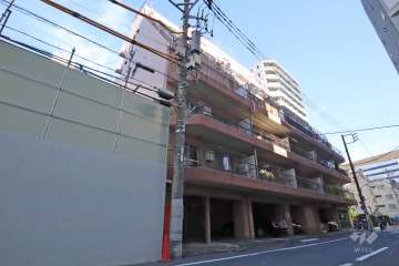 インペリアル蒲田の外観（南西側から）