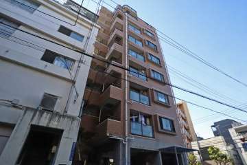 グランイーグル西蒲田の外観（北東側から）