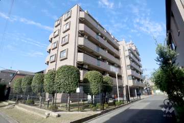 ライオンズガーデン西蒲田の外観(南東側から)