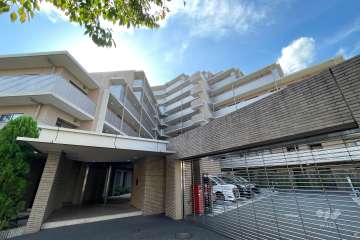 パルテール蒲田フレシアガーデの外観（北側から）