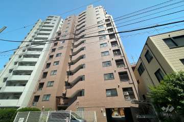 クリオ蒲田壱番館の外観(南西側から)