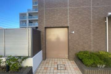 駐輪場の出入り口