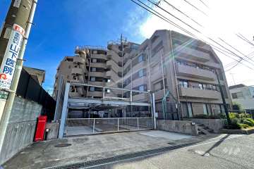 グランイーグル西蒲田２の外観（北西側から）