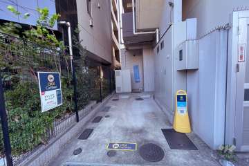 敷地内のカーシェアポート