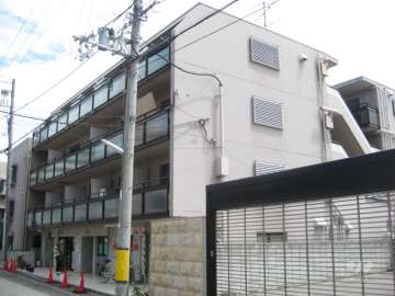パラツィーナ甲子園口の外観（北西側から）