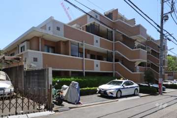 クレッセント西馬込3の外観(北側から)