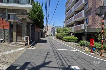 敷地南西側道路