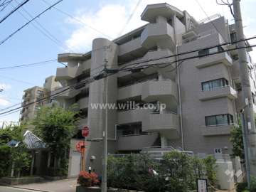 ファミーユ香櫨園の外観（北西側から）