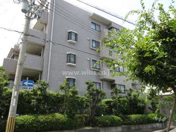 ファミーユ香櫨園の外観（南東側から）