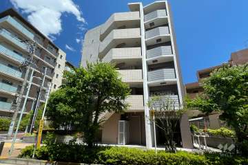 ブライズ西馬込の外観（西側から）　