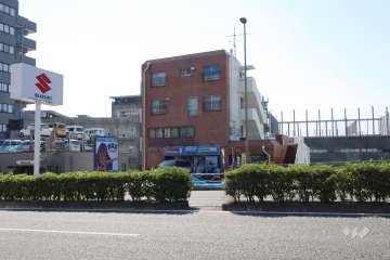 シャトー西馬込の外観(東側から)　