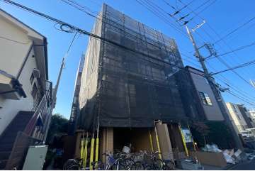 シティオ多摩川の外観（北東側から）