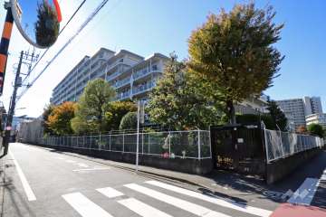 コトー多摩川の外観（北東側から）