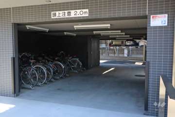 駐車場の出入り口