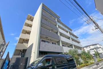 ラフィスタ蒲田南２の外観（南東側から）