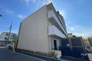 ラフィスタ蒲田南２の外観（北西側から）