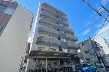 グランドコンシェルジュ蒲田イーストの外観(北東側から)