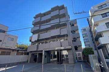 ルーブル蒲田南五番館の外観（北西側から）