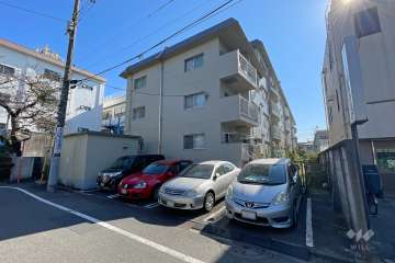 西糀谷スカイマンションの外観（北西側から）
