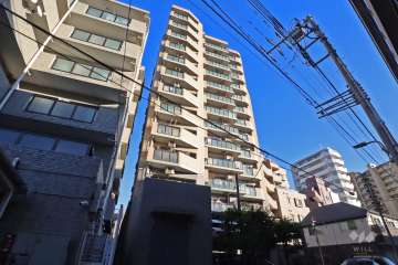 ライオンズマンション大鳥居第2の外観（西側から）