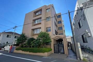 グランレーブ蒲田東の外観（北西側から）