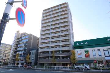 グランイーグル西糀谷３の外観(北東側から)