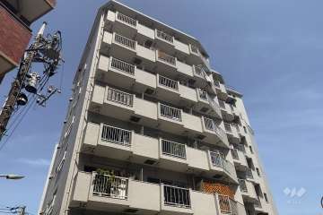 ニックハイム石川台の外観（南東側から）