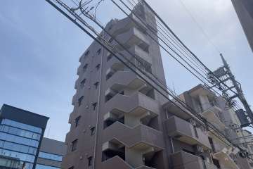 エクシム雪谷大塚の外観（北西側から）