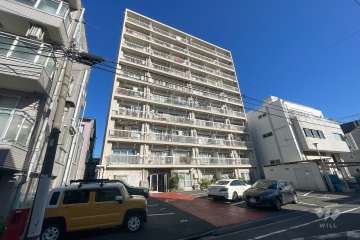 ニュー千鳥町マンションの外観（南西側から）