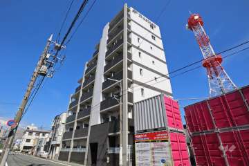 ジーベック千鳥町の外観(南西側から)