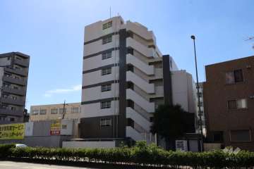 ジーベック千鳥町の外観(北東側から)