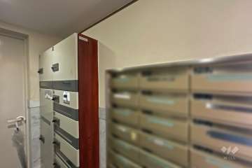 共用ポストと宅配ボックス