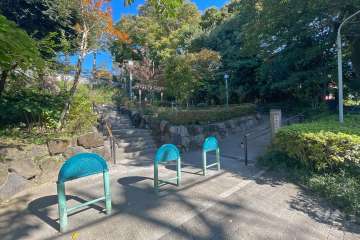 敷地北側にある『千鳥いこい公園』