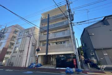 ライフレビュー久が原の外観（北西側から）