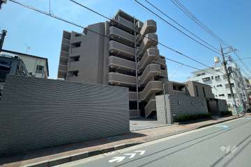 コスモ千鳥町エクセラの外観（北東側から）